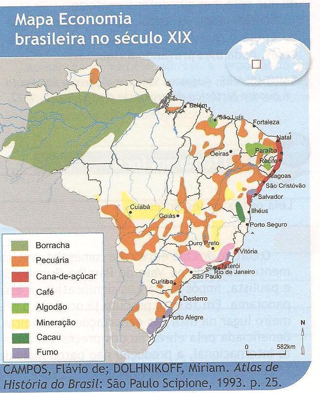 7. No Brasil há uma desigual distribuição das terras entre os proprietários no espaço rural. Nas afirmações abaixo, coloque L para latifúndio e M para minifúndio. ( ) São pequenas propriedades rurais.
