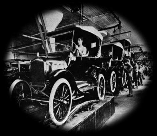 Produção em massa Em suma, as principais inovações de Ford nesse período foram: