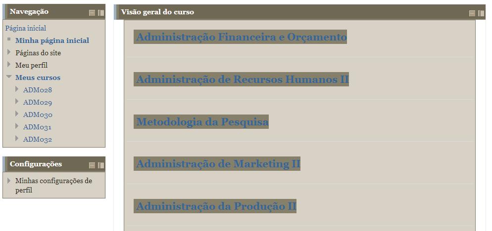 ser utilizados. A quantidade de EaDs dependerá de quantas semanas de aulas presenciais a disciplina terá.