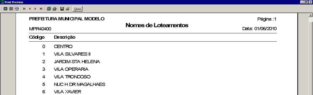 2 - Descrição: Informe neste campo o nome do loteamento ou uma breve descrição do lote.