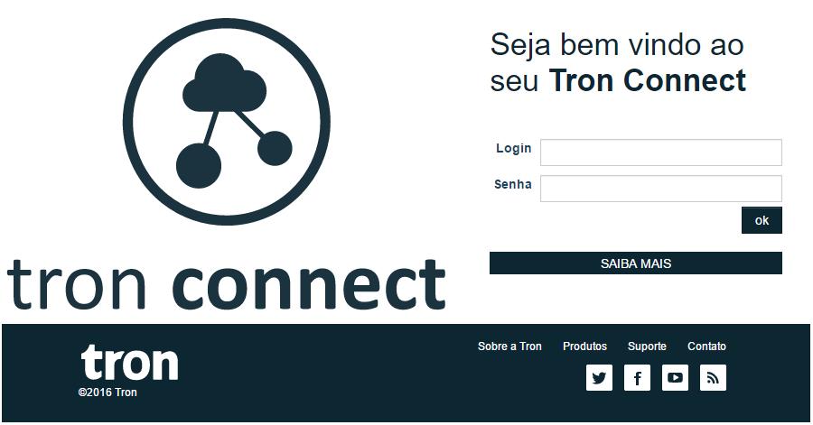 MANUAL TRON CONNECT Contador O Tron Connect, a mais nova solução web da Tron Informática, funciona como um controle gerencial de todos os colaboradores por empresa, totalmente integrado com os