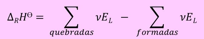 Termoquímica Energia de