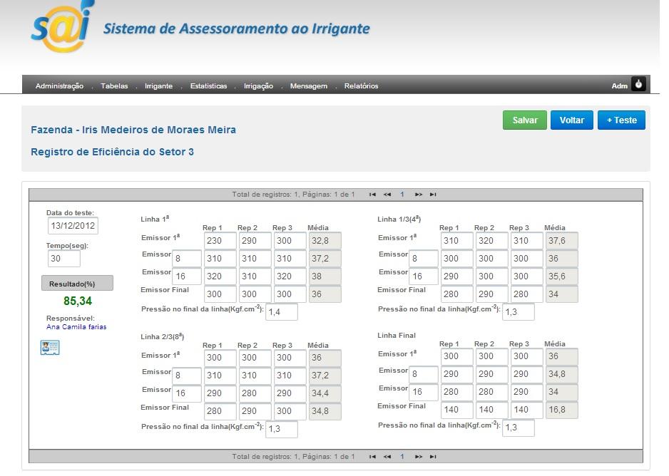 Softwares: Sistema S@I USO DE PLANILHAS