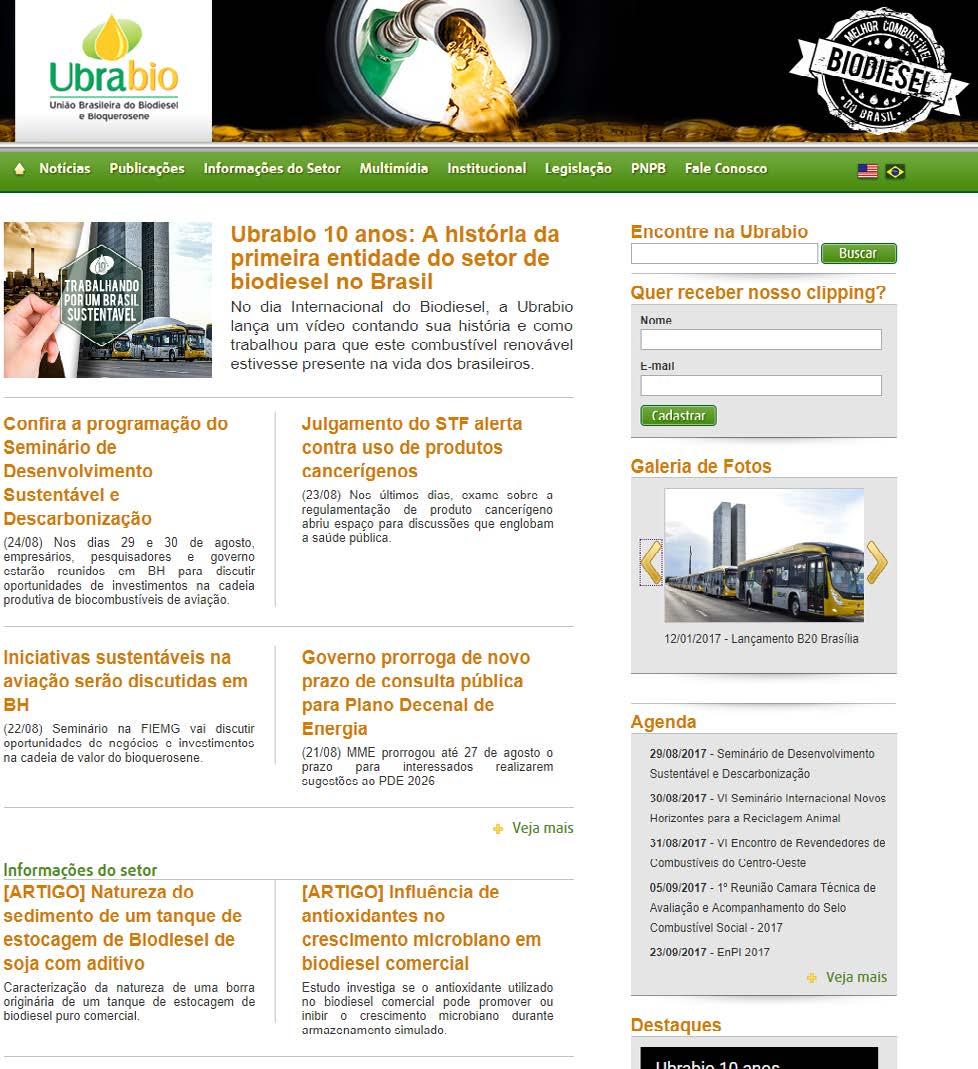 Cadastre-se no site e receba o Clipping de Notícias da