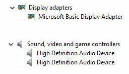 Controladores Intel HD Graphics Verifique se os controladores Intel HD Graphics já estão instalados no computador portátil. Tabela 1.