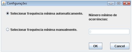 Ao pressionar o botão Extrair conceitos, o MineraFórum construirá uma base dos conceitos que mais ocorreram dentro do texto de referência. 2. Base de conceitos.