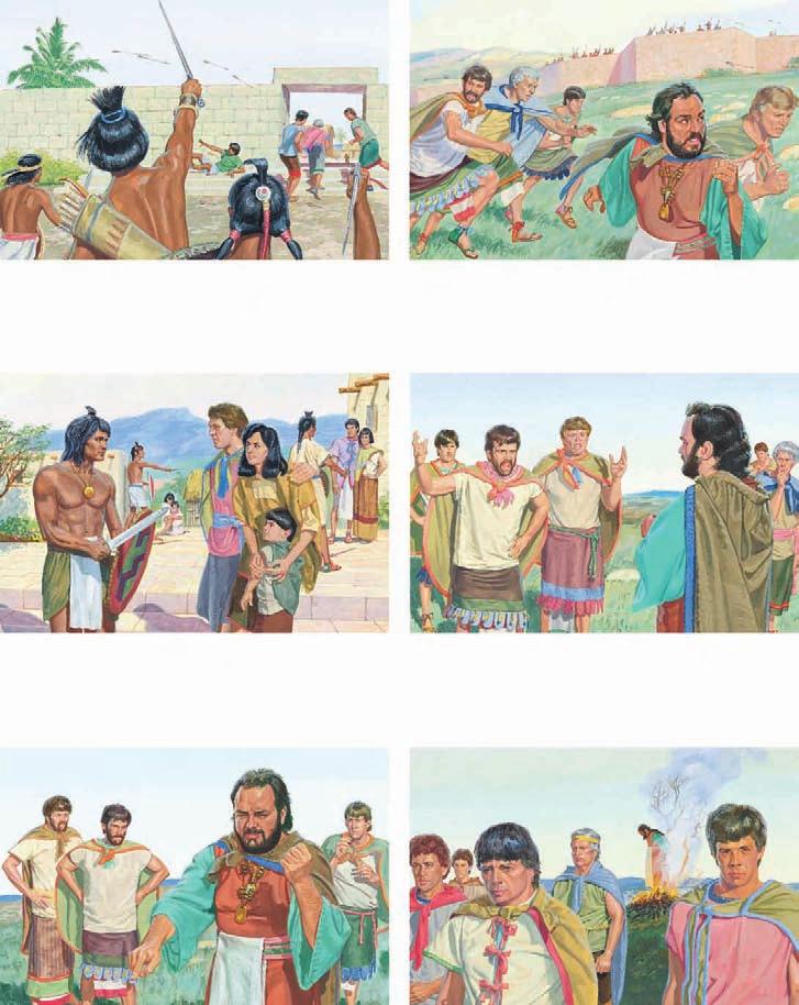 Alguns nefitas rebelaram-se contra o rei Noé e tentaram matá-lo. O exército lamanita também foi lutar contra o rei e seus seguidores.