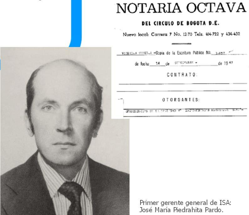 1967 / 1977 1967 O governo colombiano promove a criação da ISA para desenvolver projetos de transmissão e geração de energia 1971 Comissionamento da Rede Central da Colômbia a 230 kv.