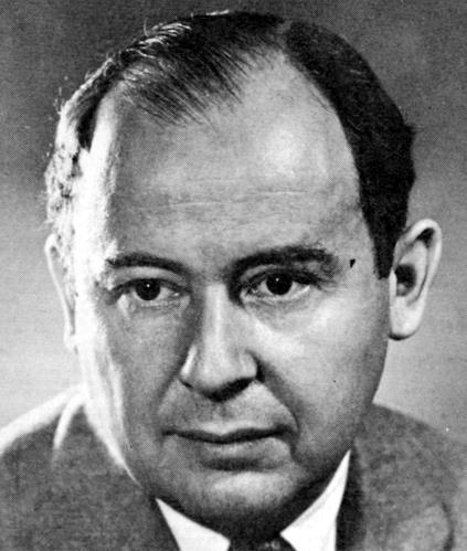 MÁQUINA DE VON NEUMANN Jhon Von Neumann (1903-1957, Hungría) Foi um matemático húngaro de origem judaica, naturalizado estadunidense.