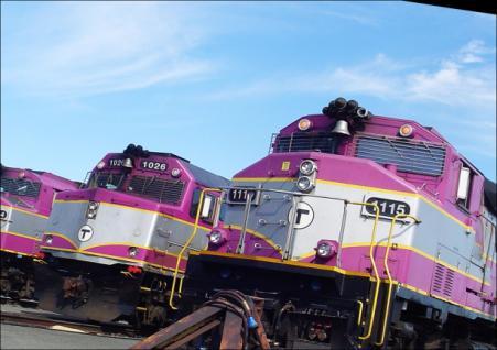 Boston, Estados Unidos Um sistema ferroviário eficaz e de alta qualidade 498 comboios por