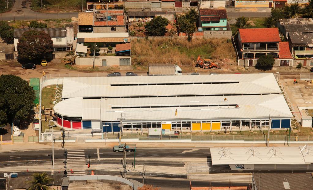 CENTRO DE REFERÊNCIA DA PESSOA COM DEFICIÊNCIA (CRPD) DE SANTA CRUZ - RJ RIOURBE Localizado em Santa Cruz - RJ, com área de 1.700m² construiu-se o CRPD.