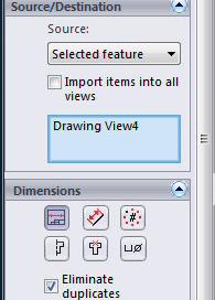 seleccionar Model Items no menu Insert; 2.