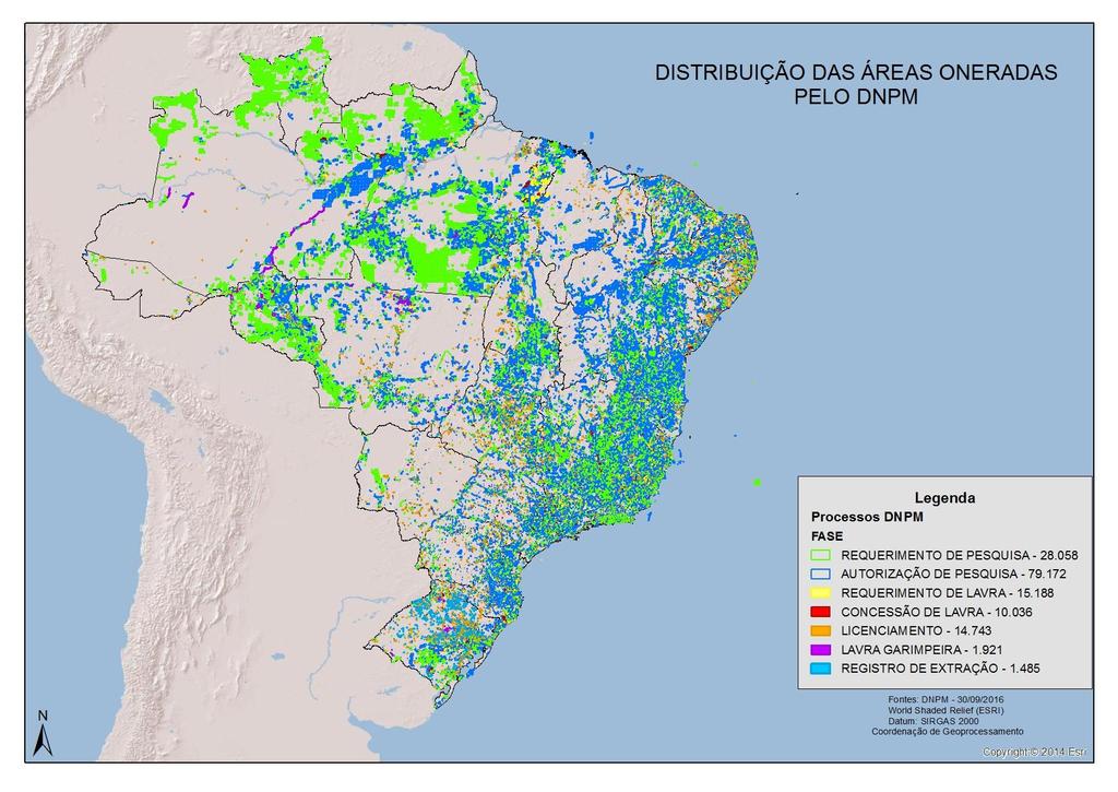 Distribuição das