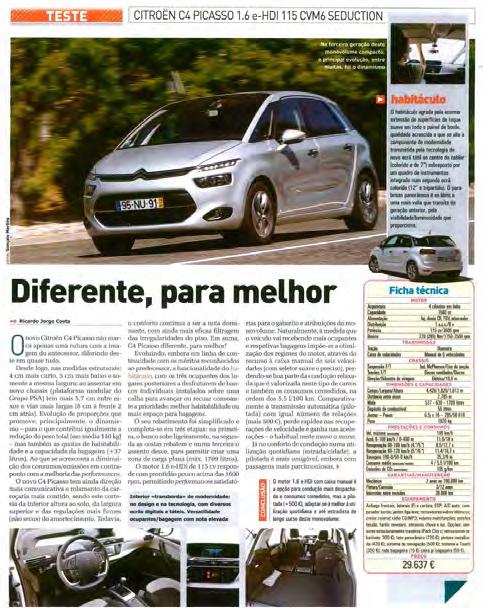 CITROËN C4 PICASSO, A NOVIDADE MAIOR DESTE