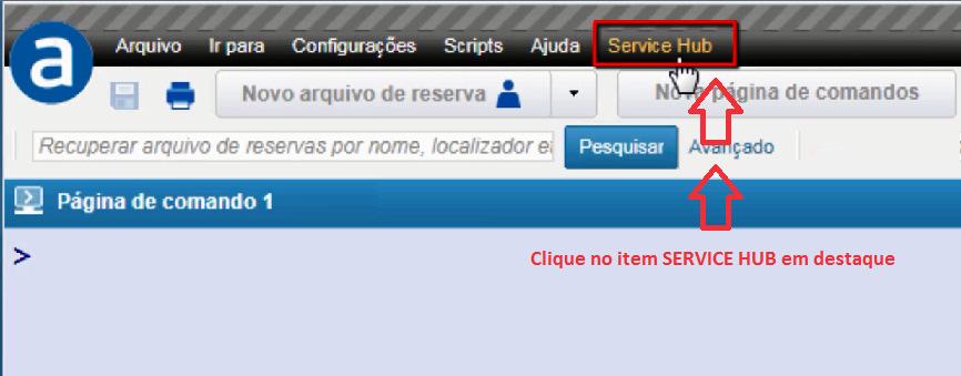 - Através do Selling Platform Classic clicando em Amadeus Service Hub Esta guia lhe mostrará como reportar e dar prosseguimento ás reclamações que você ê envia ao