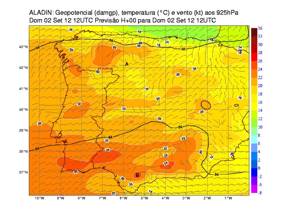 Incêndios na região Centro: Setembro de 2012 MSG2_RGB_nuvens_HRV 20120903 1600UTC Áreas ardias em Setembro Distrito de Viseu 19468 ha (3 e 4)