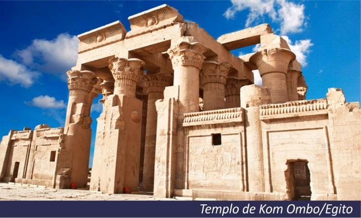 Visita ao Templo de Kom Ombo. Navegação até Aswan. Pensão completa a bordo.