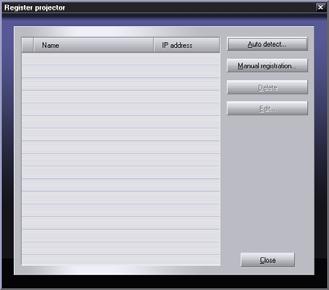 Monitorizar e Controlar o Videoprojector numa Rede 105 PROCEDIMENTO 1 Depois de o Windows iniciar, faça clique em Iniciar (Start), seleccione Programas (Programs) (ou Todos os Programas [All