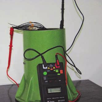 9 - Procedimentos de montagem 1 Realize o teste de isolação do estator com o megômetro regulado em 500 W.