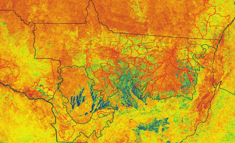 Imagem de satélite dos 76 municípios monitorados pela Moratória da Soja IV - RESULTADOS 4.1.