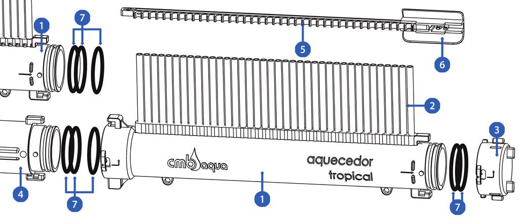 Confira a descrição dos itens na página anterior Conexões do Produto O