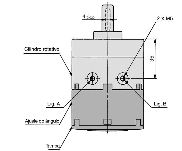 Dimensões: 4 (com ajuste do