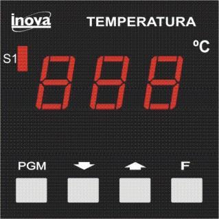 Controlador Digital de Temperatura utilizado no Modelos UR-3 NTA.