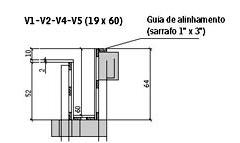 52 No momento de se receber os blocos cerâmicos, deve-se observar as dimensões e verificar se eles apresentam fissuras.