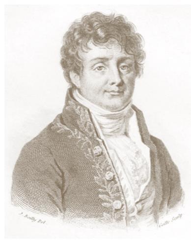 JEAN BAPTISTE JOSEPH FOURIER FRANCÊS, 1768-1830 Apresentou um artigo em 1807 ao Instituto de França, com uma