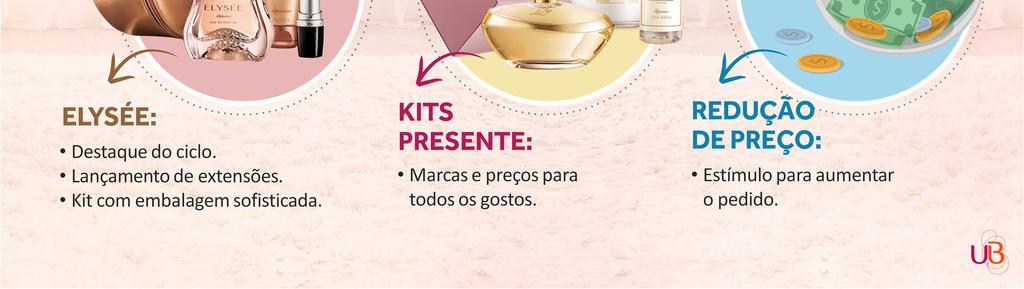 Além de divulgar Elysée, essa é uma marca upper premium que trará oportunidade para oferecer um presente para as mães com alto valor agregado, como fizemos com Lady Lily.