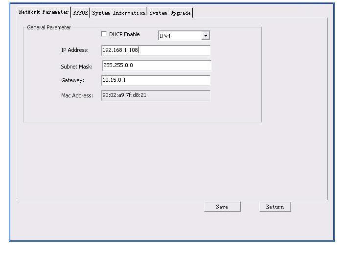 Ou você pode selecionar um endereço IP e depois clicar no botão de Login para acessar a interface de login. Consulte a Figura 7.