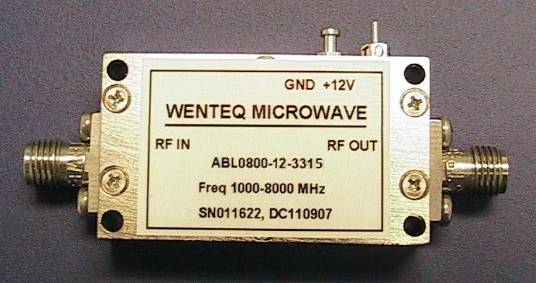 67 Para o receptor as atenuações obtidas para cada conjunto de cabo e conectores é de 1.9 db [3]. 4.3.9 Amplificador de Baixo Ruído (LNA 2.