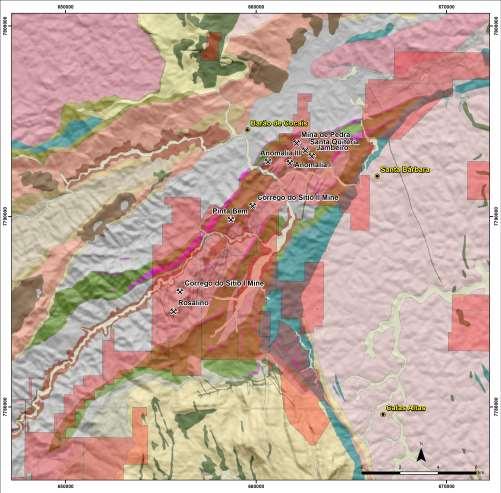 CÓRREGO DO SÍTIO Recursos Minerais Contexto Estratégia Resultados CATEGORIA Au KOz Medido 0.85 Indicado 1.59 Inferido 2.88 Total: 5.32 Reservas Minerais CATEGORIA Au KOz P&P 0.