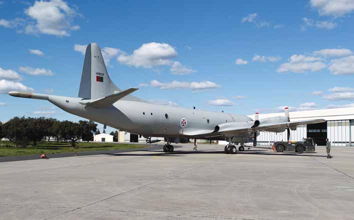 Foto SSDFA/CAVFA1Sar E. Domingos BA11, P-3C/CUP+ lução do ambiente estratégico no espaço geográfico e político onde estamos inseridos e a capacidade operacional do Sistema de Armas P-3C/CUP+.