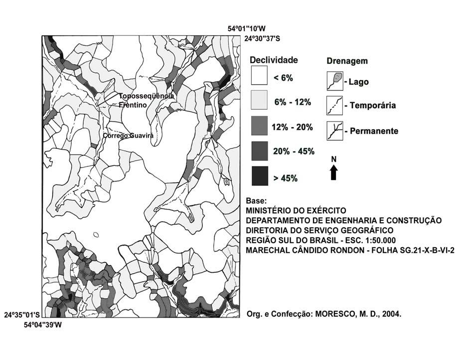 100 660 0 660m Figura 1 - Carta de declividade da área central do município de Marechal