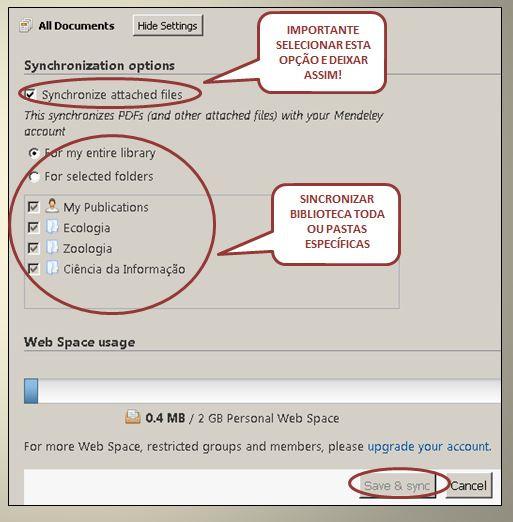 16 Clique em Save & sync para salvar as alterações. 6. FORMA DE VISUALIZAR DOCUMENTOS Para adicionar ou alterar um estilo, clique em View - TABELA OU CITAÇÃO.