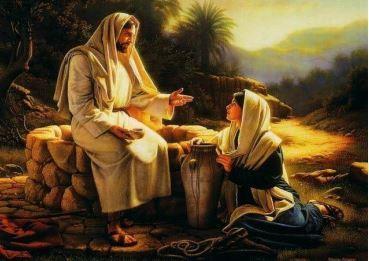 II Jesus rompe preconceitos com a samaritana O encontro de Jesus e a samaritana é uma das passagens mais ricas e belas dos Evangelhos e foi narrada em João, Capítulo4 v.