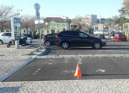 LOCALIZAÇÃO da Base de Calibragem de Lisboa - Passeio Marítimo Entre o Café