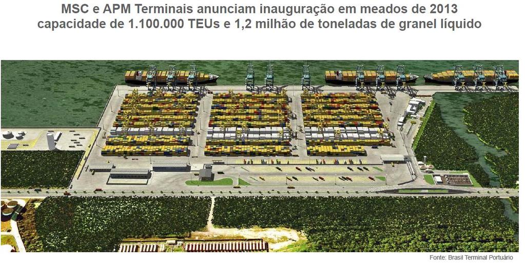 BTP: novo terminal em