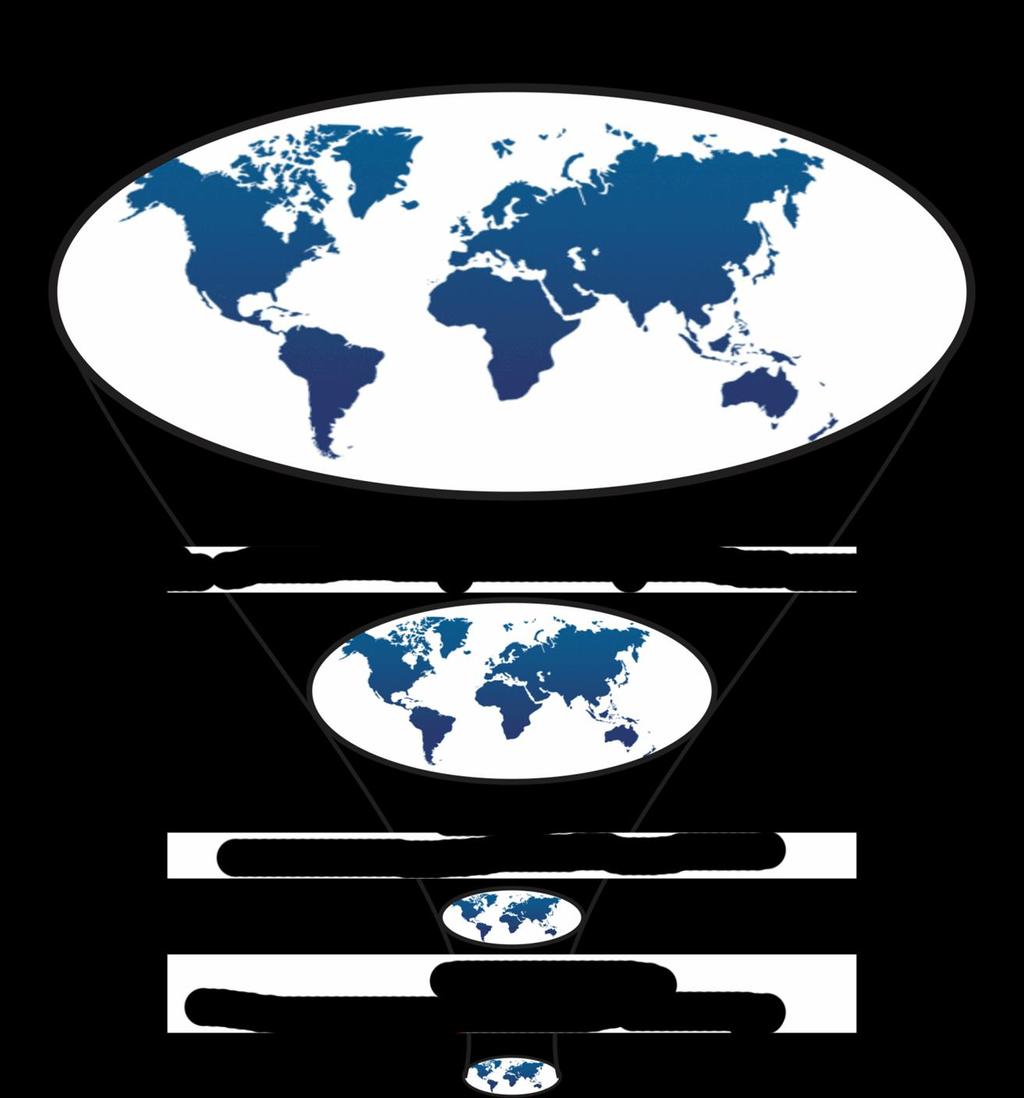 Conceitualmente, a globalização é apresentada de diferentes formas; isso depende da área do pensamento.