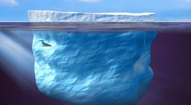 + Cultura do Iceberg 10% TRANSPARÊNCIA PRESTAÇÃO DE CONTAS CONHECIMENTO COMPARTILHAMENTO CORE