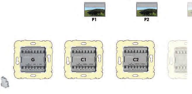 QUADRO 4 QUADRO 4 desenho Siza Vieira FICha TéCNICa CoMaNDos Para PErsIaNas EléTrICas (REF.