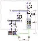 Instalação em calha DIN, no quadro elétrico. FUNCIoNaMENTo O correto funcionamento dos descarregadores é assegurado desde que se garanta um circuito de terra de acordo com os regulamentos em vigor.