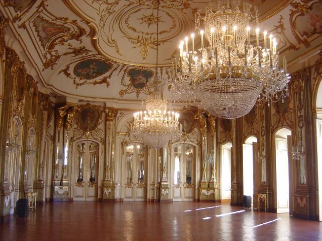 Média Moderna Arquitetura: Renascimento, Maneirismo, Barroco, Rococó e Neoclássico Palácio Real de Queluz,.