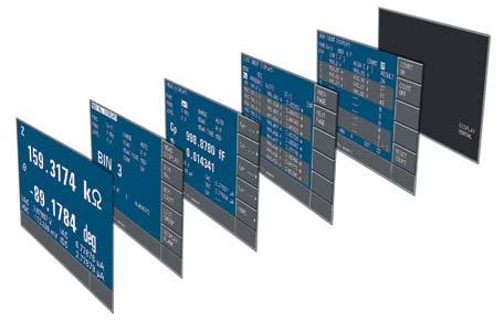 05 Keysight Medidor de LCR de Precisão E4980A - Brochura Recursos de Medição Versáteis para Atender às suas Aplicações Figura 6. Modo lista de varredura Figura 5.