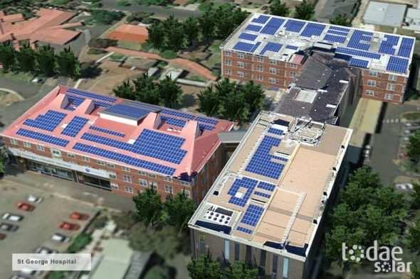 708MW em painéis fotovoltaicos em 16 de seus 27 hospitais Economia prevista de 4.