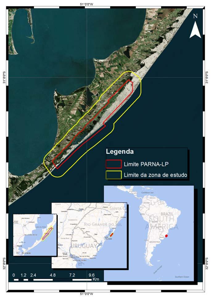 segmentação consiste em uma imagem que representa melhor os limites dos territórios.