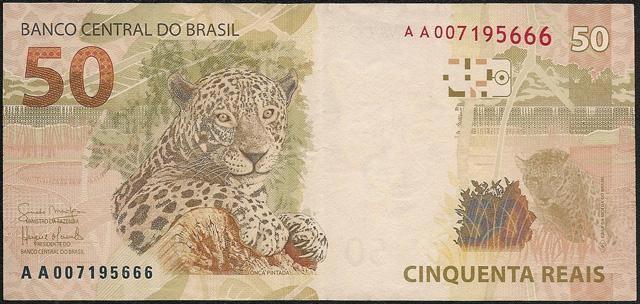 Fonte: Bank Note World (2016) [A-D]; Cédulas Brasileiras