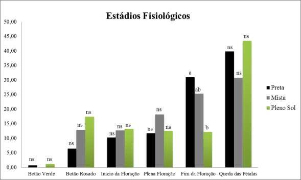 Fonte: Elaborada pelo autor, 2017. Figura 1: Estádios fenológicos de macieiras Maxi Gala cobertas com tela antigranizo em Monte Alegre dos Campos, RS, na safra 2016/2017.