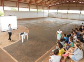 Saúde realizadas em 2015 Educação em Saúde referente à malária nas escolas dos